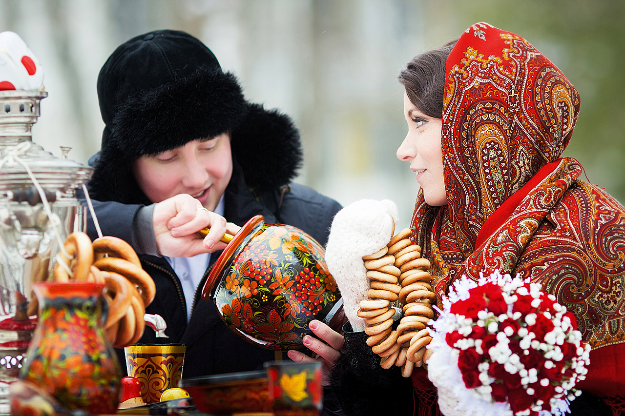 Зимняя свадьба в Конаково