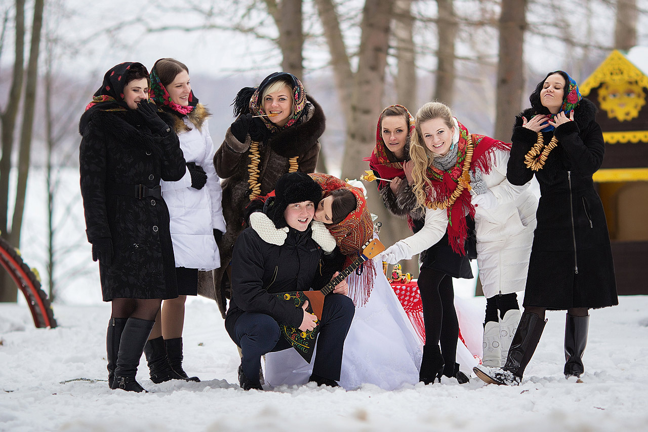 Зимняя свадьба в Конаково